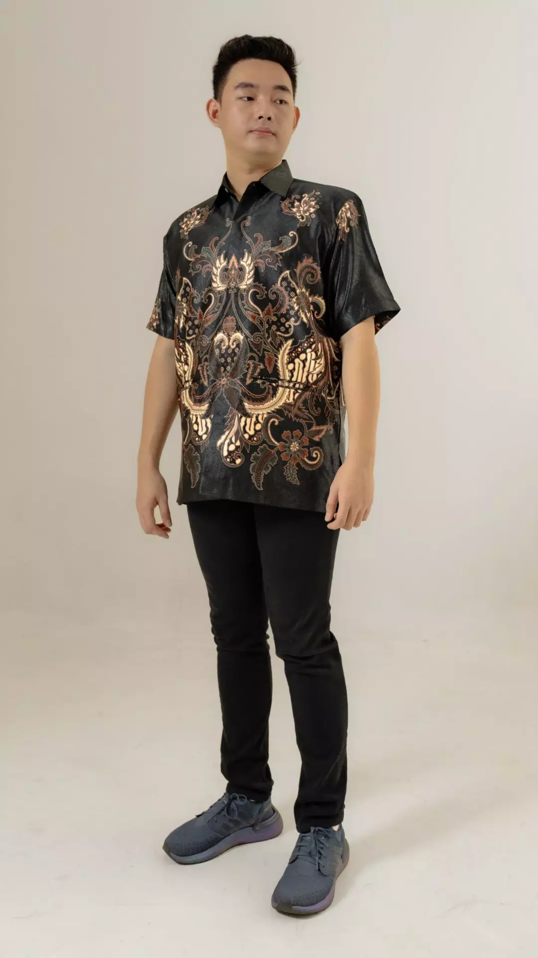 Jas Dewasa  Batik Majapahit Lengan Pendek Furing Dormill Pola Motif 74114